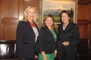 Larraine Segil, Dorene Dominguez, Aida Alvarez